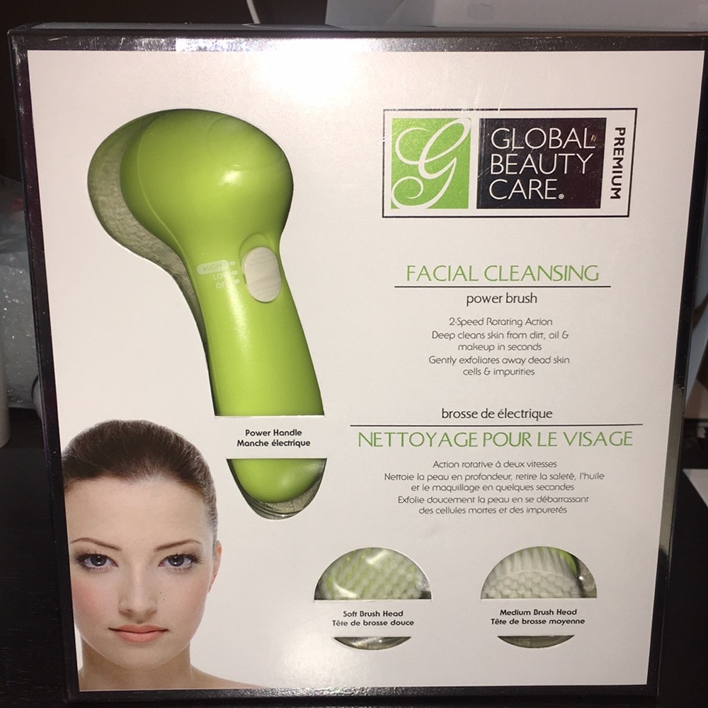 Global Beauty Care Facial Cleansing Power Brush
